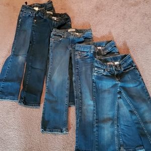 Girls Jeans size 6 lot